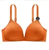 METWO Island Non-Sense Triangle Cup Roupa Interior Fina Anel Sem Aço Estilingue Sem Costura Belas Costas Sexy Sutiã de Peito Pequeno para Mulheres