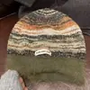 Gorro de Punto de Invierno y Otoño para Mujer con Cabeza Grande, Gorro Cálido y Esponjoso Postparto