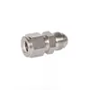 Roke Venta Caliente Transfronteriza Acero Inoxidable 316 Resistente a la Corrosión y a la Presión Norma Británica Terminal de Tubería Rosca Externa Conector Acampanado de 37 grados
