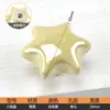 Coração Cartoon Nuvem Colorida Cerâmica Porta de Guarda-Roupa Gaveta Fofa Infantil Puxador Pequeno para Móveis Estilo Europeu