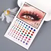 Pegatinas de diamantes estilo europeo transfronterizas para ojos, pegatinas acrílicas de lágrima, decoración facial hecha a mano DIY, pegatinas de diamantes de resina