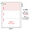 Álbum de Tarjetas de Almacenamiento para Persecución de Estrellas A4 Páginas Interiores Álbum de Fotos de Nueve Compartimentos Núcleo Interior de Reemplazo Álbum de Colección de Almacenamiento de Tarjetas Polaroid Película Interior