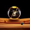 Especial transfronterizo para libélula sobrevolando el agua grabado láser tridimensional 3D bola de cristal luz nocturna luminosa adornos de nicho de alta gama