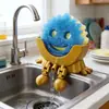 Nuevo Porta Esponjas para Lavar Platos con Cara Sonriente Transfronterizo Impreso en 3D Estante Drenante Creativo Divertido Estante de Almacenamiento Lindo