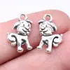17X11Mm 1,31g Acessórios de Joia Prata Antiga Material Atacado Pingente Fofo de Animal Filhote