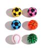 Sacapuntas de un solo agujero con forma de balón de fútbol transfronterizo, sacapuntas creativo de plástico de un solo agujero, regalo para estudiantes, juego de papelería, venta al por mayor