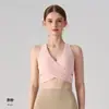 Sujetador deportivo adelgazante transfronterizo con hermoso diseño en la espalda, sujetador de fitness talla grande para correr y entrenamiento, ropa exterior para yoga con copas incorporadas