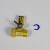 Purificador de água, entrada de cobre, válvula de esfera de três vias 2 pontos, conector de interruptor de 4 pontos, purificador direto de água potável, válvula filtrante, acessórios