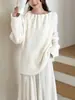 Suéter de punto holgado estilo coreano con diseño de mariposa tridimensional, nuevo para otoño/invierno 2026, para mujer