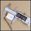 502535 Batería de Litio de Polímero 400mAh 3.7V Adecuada para Altavoces Bluetooth, Humidificadores, Dispositivos Inteligentes y Dispositivos Recargables