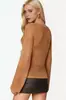 Cárdigan de punto calado transfronterizo 2026, Top elegante de manga larga transparente, Suéter holgado y casual para primavera y otoño, Venta al por mayor
