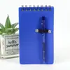 Nuevo Cuaderno de Espiral Publicitario A7 con Tapa Abatible de PP Colorido Portátil Bloc de Notas Mini Cuaderno de Regalo para Exposición de Vocabulario