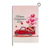 Bandera de Jardín Jin Zehua Personalizada Poliéster Impresión a Doble Cara Colorida Decoración Exterior Bandera Pequeña Estilo Festivo Personalizada con Fotos