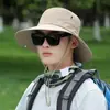 Chapéu de Cowboy Ocidental para Mulheres, Chapéu de Sol com Aba Larga para Caminhada ao Ar Livre e Acampamento para Homens, Chapéu de Pesca Estilo Japonês com Aba Larga