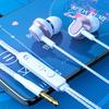 [Estrictamente Seleccionados] Audífonos In-Ear con Bajos Fuertes para Karaoke, Adecuados para Teléfonos Android, Audífonos Universales con Control por Cable para Teléfono Móvil con Micrófono