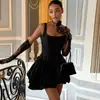 Vestido Elegante Slim-Fit da Moda com Decote Quadrado e Alças Finas 2026 Primavera/Verão Novo Vestido Rodado Linha A Estilo Europeu e Americano para Venda Transfronteiriça