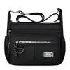 Bolsa Transversal Masculina de Cinco Camadas Multicamada, Bolsa de Negócios de Grande Capacidade com Múltiplos Bolsos, Bolsa Masculina, Bolsa de Ombro, Mochila à Prova d'Água e Resistente ao Desgaste