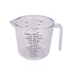 Copo Medidor Transparente Espessado ps Copo Medidor Cilindro 150/300/600/1000ml Copo Escala de Cozinha Ferramentas de Panificação