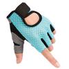 Guantes de Medio Dedo para Fitness para Adultos para Hombre y Mujer Entrenamiento Gimnasio Mancuerna Bicicleta Antideslizantes Secado Rápido Transpirables Guantes de Malla de Disco