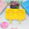 Molde de Sorvete de Silicone Personalizado Bandeja de Gelo de Verão DIY Picolé Caseiro Molde de Picolé de Porco Fofo Sobremesa