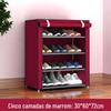 Sapateira simples Multi-camada de aço Pipe Assembly Dustproof Shoe Cabinet Student Dormitory Home Storage Cabinet Sapateira Econômica Sapateira