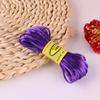 Cuerda de nailon tejida a mano con nudo chino, gruesa, de 5 a 10 m, color rojo, 2,5 mm