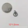 1-37 Prata Velha Retro Shanxi Espaçador de Duas Orelhas Acessórios DIY Pulseira de Prata Sanqi Pulseira Brinquedo Acessórios de Ornamento