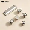 Tirador de cajón de armario de cromo brillante de lujo ligero estilo francés, tirador de un solo agujero estilo minimalista para gabinete de baño, gabinete de entrada, zapatero y alacena