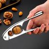 Pinza para nueces, artefacto doméstico, pinza para nueces, palas para pelar, abridor de cáscaras, pinzas para nueces, abridor de acero inoxidable