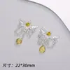 Alas de Ángel Frescas y Hermosas Borla de Aleación de Plata Colgante Pulsera DIY Hecha a Mano con Cuentas Accesorios para Collar