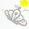 Presilha de sapo estilo coreano moda requintada presilha lateral coroa de strass grampo de cabelo fábrica adorno de cabeça acessórios de cabelo
