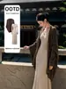 Conjunto de Vestido Cardigã de Tricô Estilo Francês Suave Feminino 2026 Outono Inicial Item Quente Conjunto Completo Maduro de Alto Intelecto