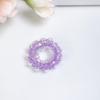 Dulce Niña Color Caramelo Cuerda para el Cabello Color Degradado Anillo para el Cabello Tipo Línea Telefónica Cuerda para el Cabello para Mujer Banda para el Cabello sin Marcas Adorno para el Cabello