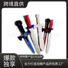 Espada eva material de espuma salão de artes marciais adereços de performance espuma em formato especial estampagem produtos eva suporte a pedidos