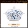 Juego de Vajilla de Porcelana China Regalo Venta al por Mayor Jingdezhen Azul y Blanco Vajilla de Cerámica y Palillos Juego de Vajilla China para Uso Doméstico