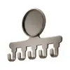 Ganchos de cocina, estante de almacenamiento multifuncional, montado en la pared, no requiere perforación, fuerte capacidad de carga, para guardar espátulas, cucharones y paños de cocina