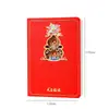 Cuaderno con Relieve de Corona de Fénix Hueca 3D Tendencia China Diario con Tallado en Papel Souvenir de Viaje a Beijing Regalo para la Temporada de Regreso a Clases