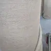 Tecido de Juta Cru, Engomado, Tingido, Revestido, Escovado, Fundo Retrô, Tecido de Juta para Malas