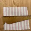 21 algodón 100%R tejido teñido en hilo a rayas pequeño fresco camisa pijama tela fábrica mayoreo