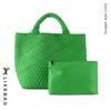 Bolso Transfronterizo para Mujer Caliente Bolso Tejido a Mano 2023 Bolso de Moda Bolso Tote de Gran Capacidad Bolso de Hombro Casual