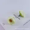 Cabeça de Flor de Peônia Exquisita DIY Artesanal Artificial Flor Falsa Retro Acessórios de Cabelo Grampo de Cabelo Decoração de Flor Acessórios de Vestuário Adereços de Fotografia