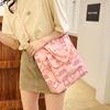 Bolsa de tutoría para estudiantes de gran capacidad 2023 nueva bandolera estilo coreano moderna dulce con estampado bolso de mensajero entrega en una sola pieza