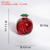 Vidrio de Zibo Caquis, Calabazas, Piñas, Fresas, Pimientos Morrones, Uvas, Frutas, Decoraciones de Oficina, Adornos Artificiales, Comercio Exterior Transfronterizo