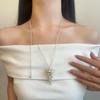 Collar Racimo de Uvas 2025 Nuevo Temperamento Lujo Ligero Cadena Clavicular Simple Nicho Versátil Collar de Mujer de Alta Gama