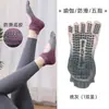 Calcetines de Yoga de Cinco Dedos para Mujer, Calcetines Deportivos Antideslizantes Profesionales de Dedos Separados, Calcetines Especiales de Verano para Interior y Exterior, Fitness, Running y Pilates