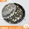 Caja de Empaque Redonda Desechable tipo Disco para Sushi con Tapa Caja para Llevar Caja de Almuerzo Plato de Empaque para Llevar Salmón Plástico