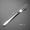 Cuchillo y Tenedor Cuchara de Acero Inoxidable 304 Serie Crescent Vajilla Occidental de Hotel Cuchillo y Tenedor para Filete Recubrimiento de Titanio Pesado Pintura