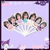 Yu Shuxin 30% de descuento Abanico Plegable Merchandising de Apoyo para Conciertos Periférico Original Mismo Estilo de Tiktok