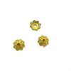 Xizang Plata Flor de Trébol de Cuatro Hojas Soporte para Flores Sombrero de Flor Estilo Retro Aleación Accesorios para Joyería DIY Holder de Cuentas Flor Pieza Separador Venta al por Mayor