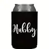 Cubierta de Neopreno para Copa de Vino Blanca y Negra, Cubierta de Taza de Lata Fácil de Jalar, Boda Novios Fiesta de Despedida de Soltero, Transfronterizo Amazon Shein Temu